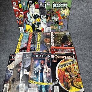Marvel Comics Lot 15, X-Statix Presents Dead Girl #1 -5, Code of Honor &‎ Other
